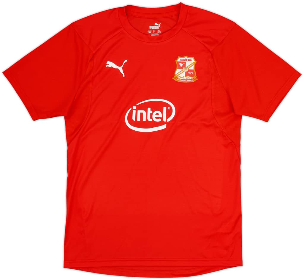 2017-18 Swindon Town Puma Training Shirt - 6/10 - (S)