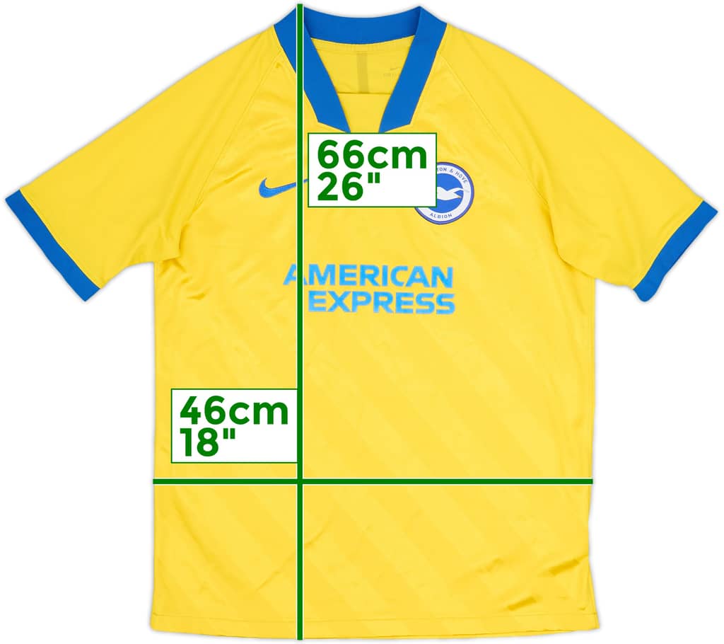 2021-22 Brighton Third Shirt - 8/10 - (XL.Boys)