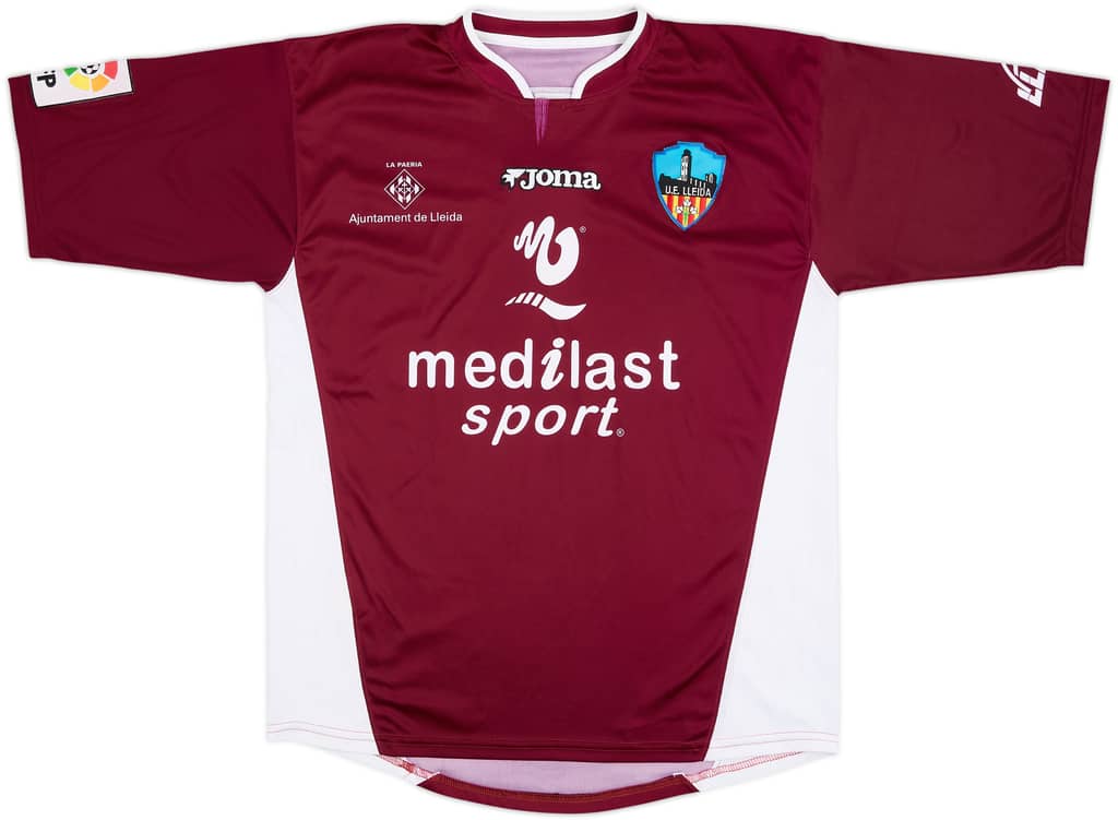 Camiseta de visitante de UE Lleida 2004-05 - 5/10 - (M)