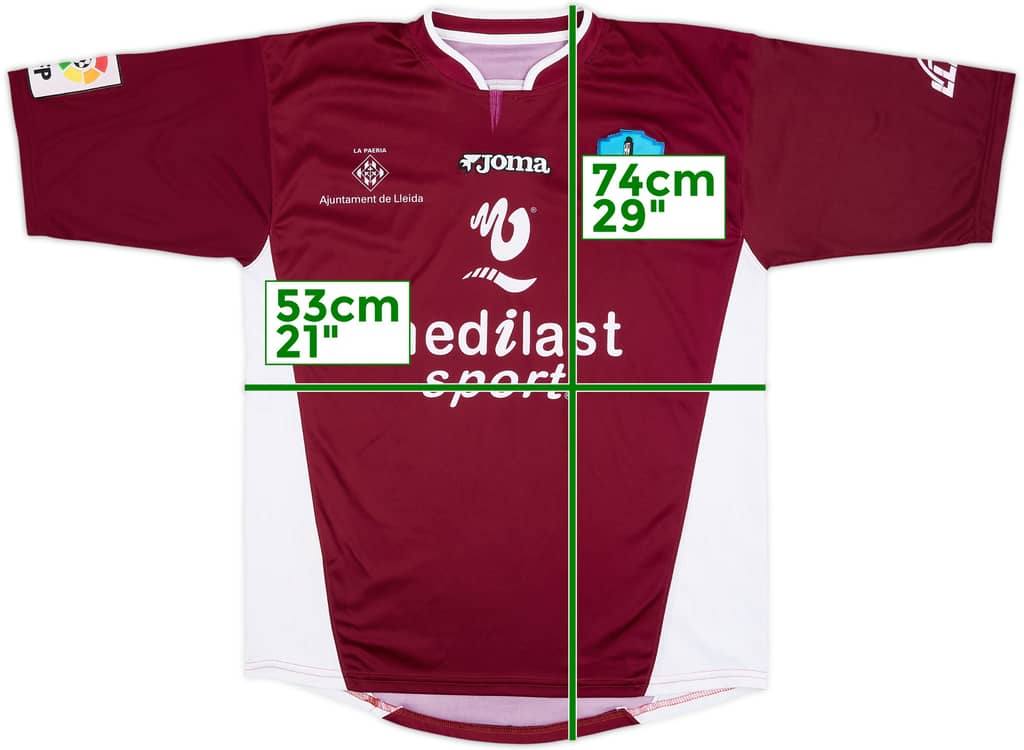 Camiseta de visitante de UE Lleida 2004-05 - 5/10 - (M)