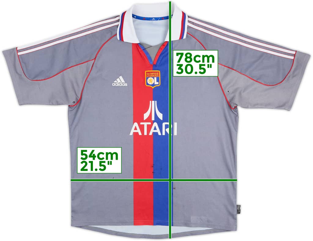Camiseta de la tercera equipación del Lyon 2001-02 - 5/10 - (L)