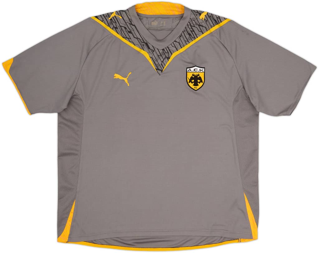 Camiseta de la tercera equipación de AEK Athens 2009-10 - 8/10 - (XXL)