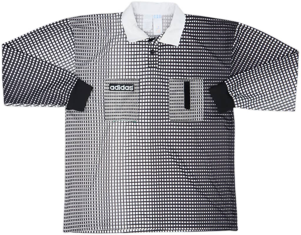 1990s adidas Referee Template L/S Shirt - 7/10 - (L)