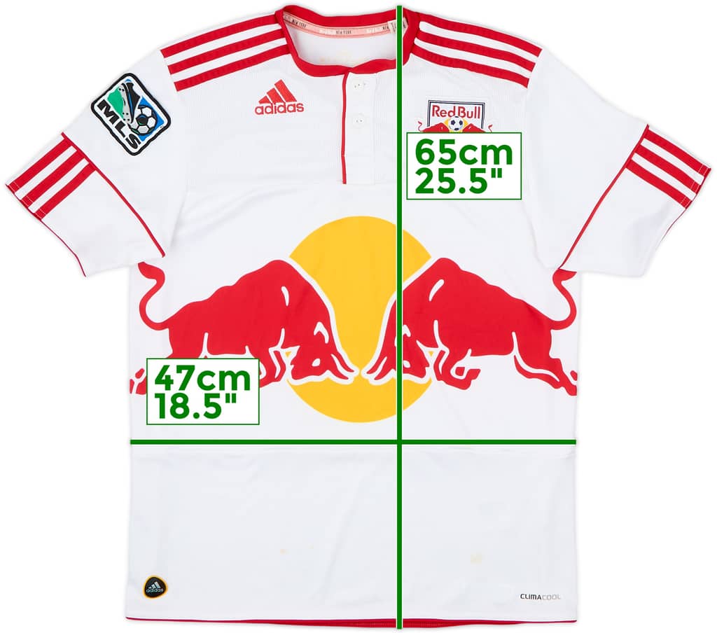 Camiseta de local del New York Red Bulls 2010 - 6/10 - (Niños L.)