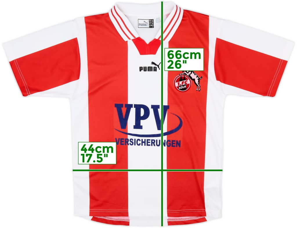 2000-01 FC Koln Away Shirt - 8/10 - (XL.Boys)
