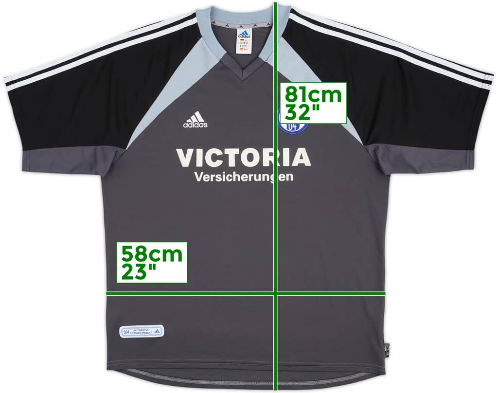 2001-02 Schalke Away Shirt - 8/10 - (XL)