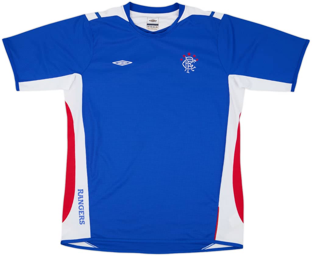 2008-09 Rangers Umbro Camiseta de Entrenamiento - 9/10 - (L)