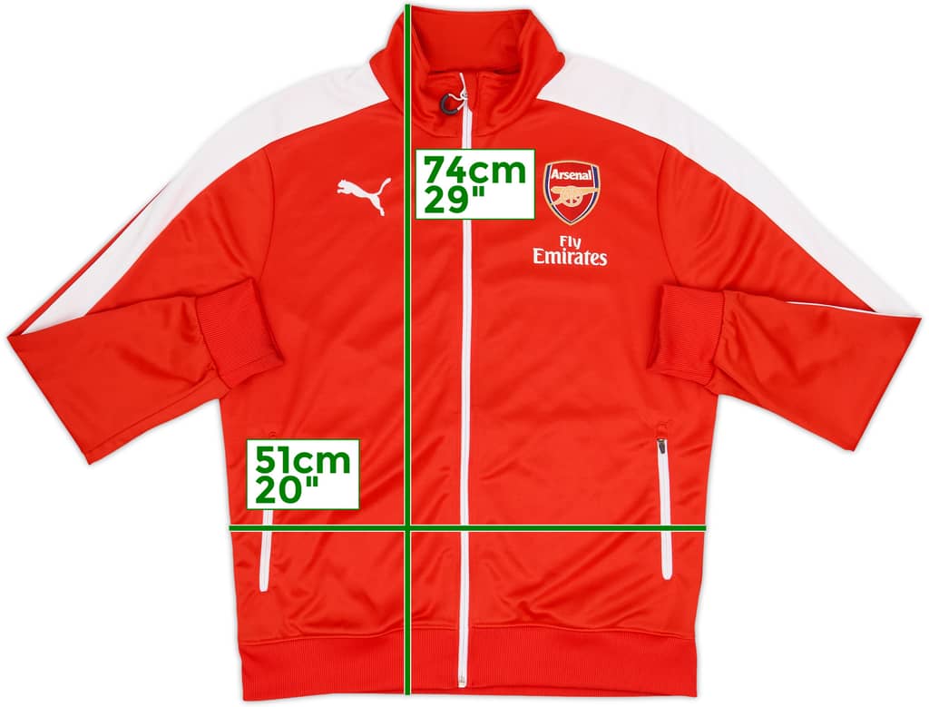 2014-15 Arsenal Puma Anthem Jacket - 8/10 - (XL)