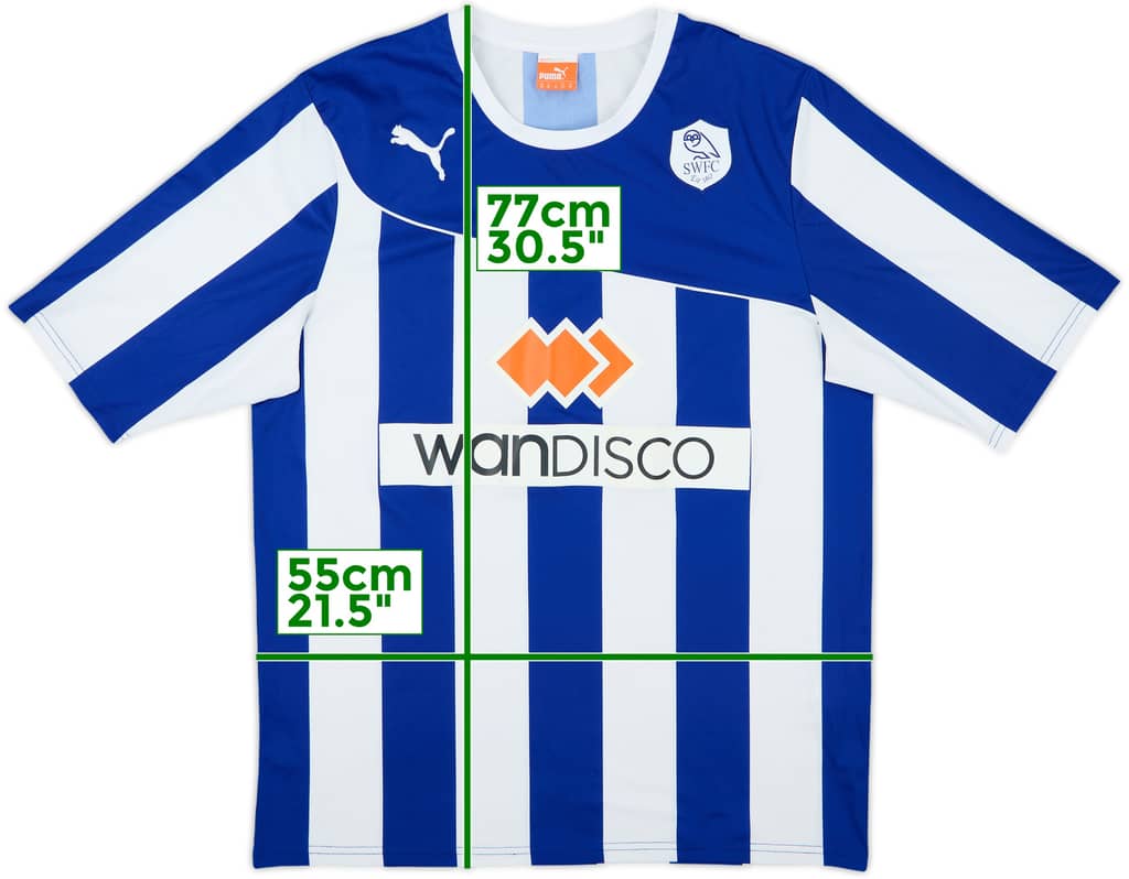 2013-14 Sheffield Wednesday Home Shirt - 7/10 - (XL)