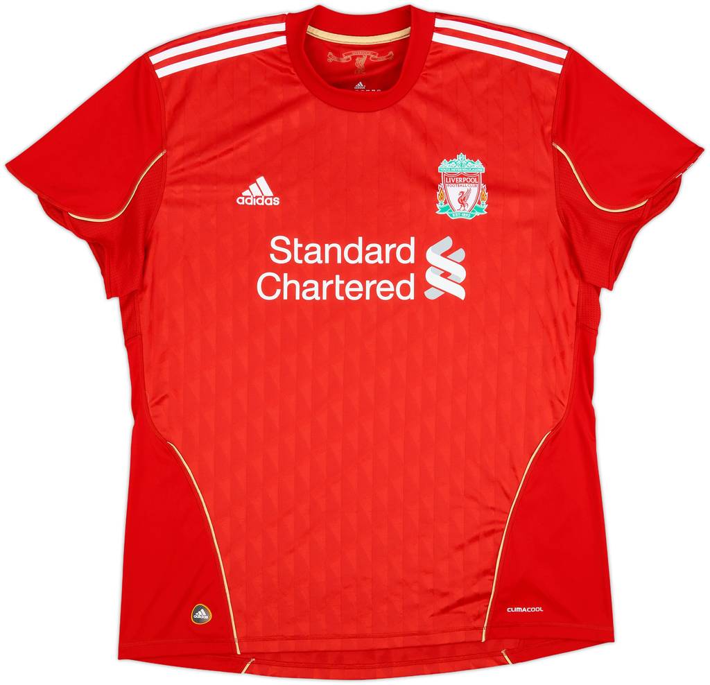 2010-12 Liverpool Home Shirt - 7/10 - (XL)