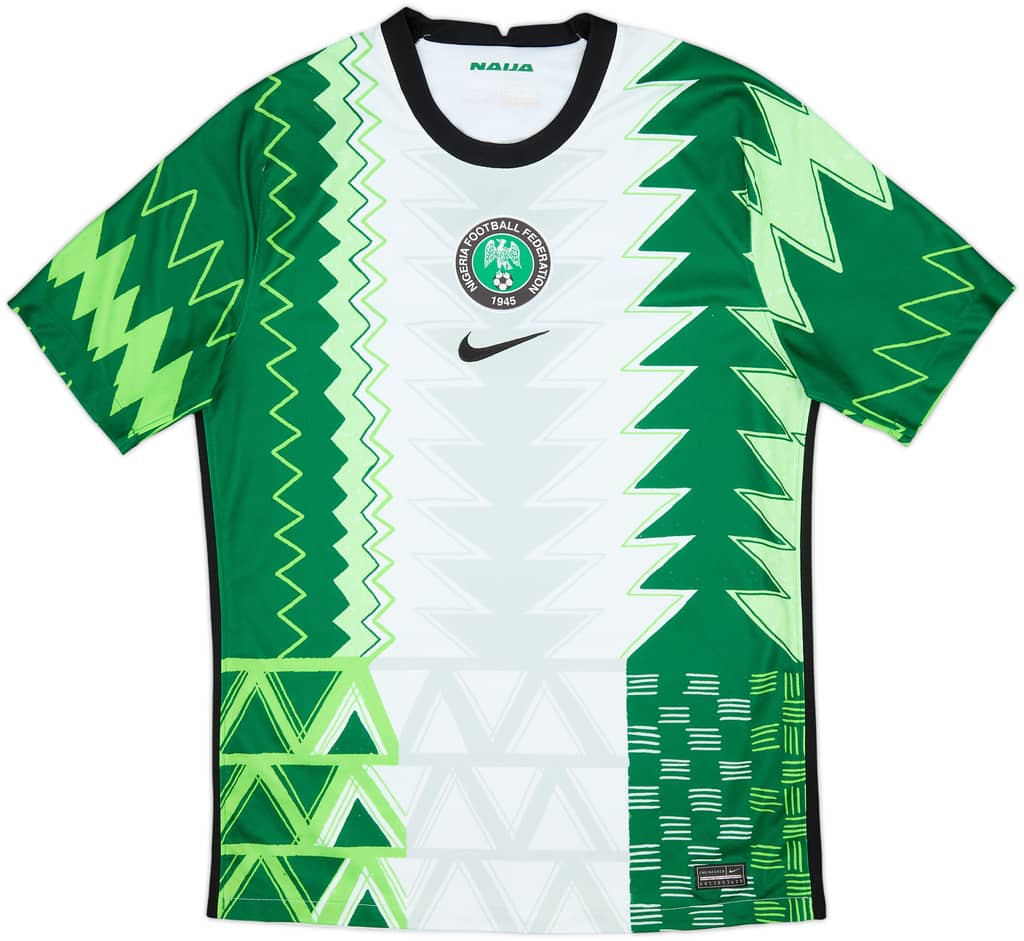 2020-21 Nigeria Home Shirt - 9/10 - (M)