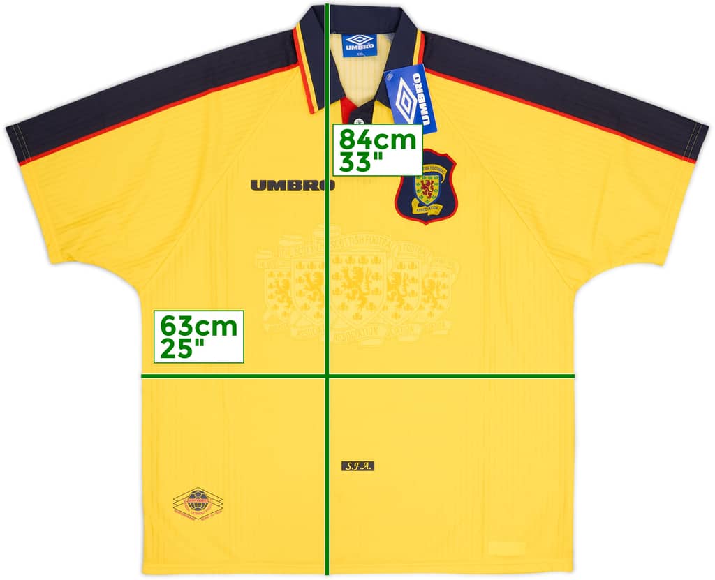 1996-99 Scotland Away Shirt (XXL)