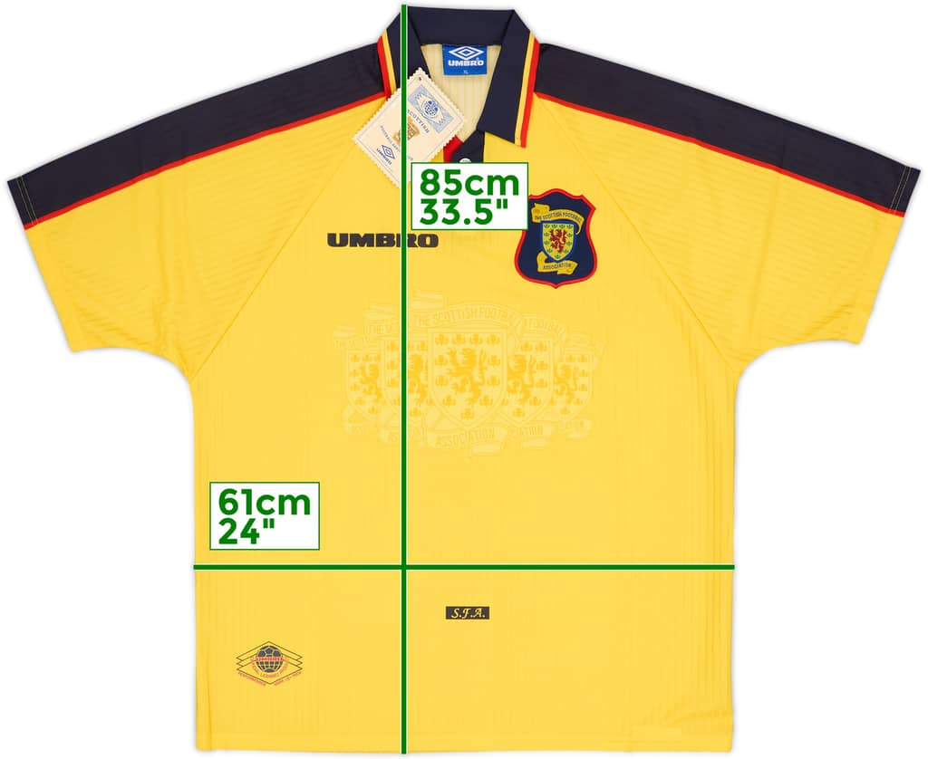 1996-99 Scotland Away Shirt (XL)