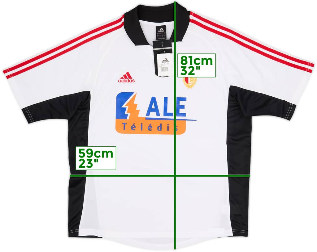 Camiseta de visitante del Standard Liege 2002-03 (L)