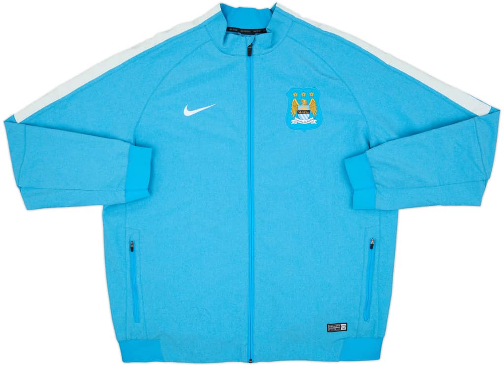 2014-15 Manchester City Nike Track Jacket - 10/10 - (XXL)