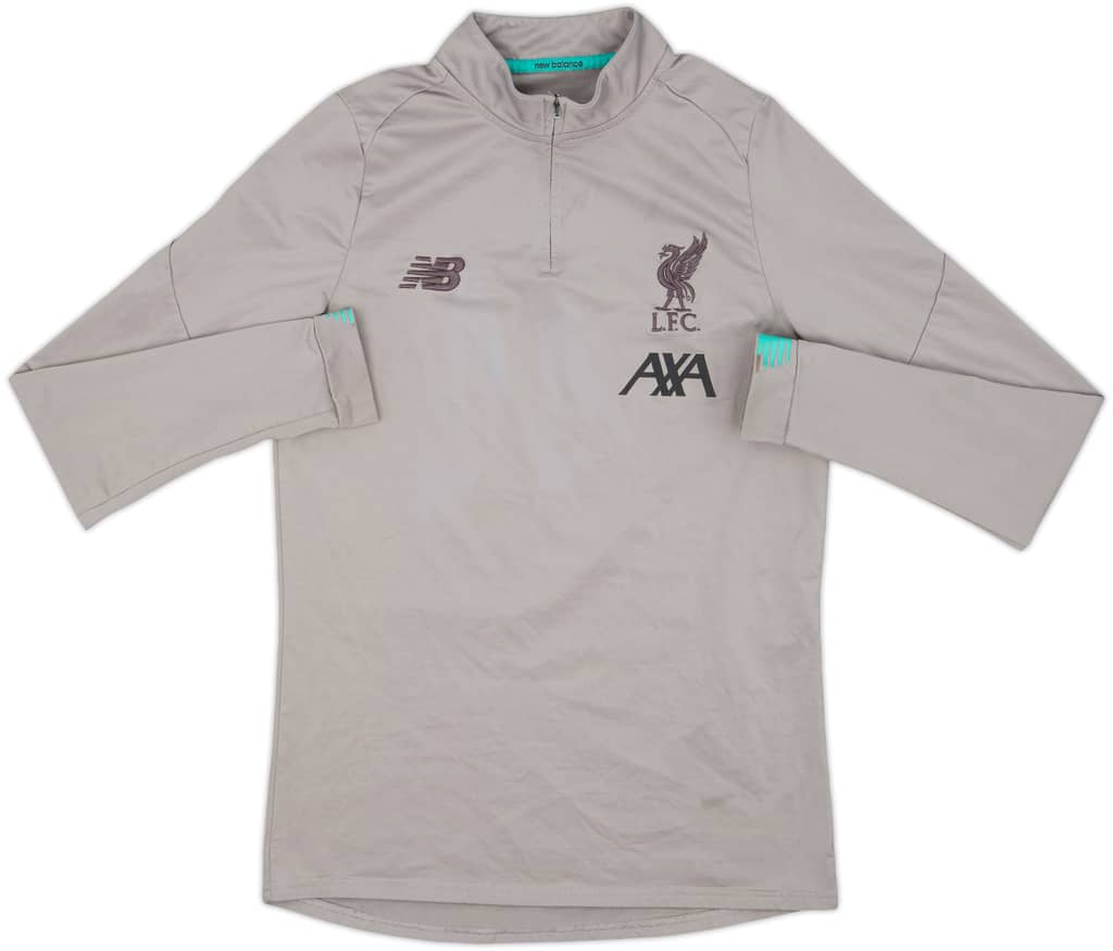 2019-20 Liverpool New Balance 1/4 Zip Drill Top - 5/10 - (L.Boys)
