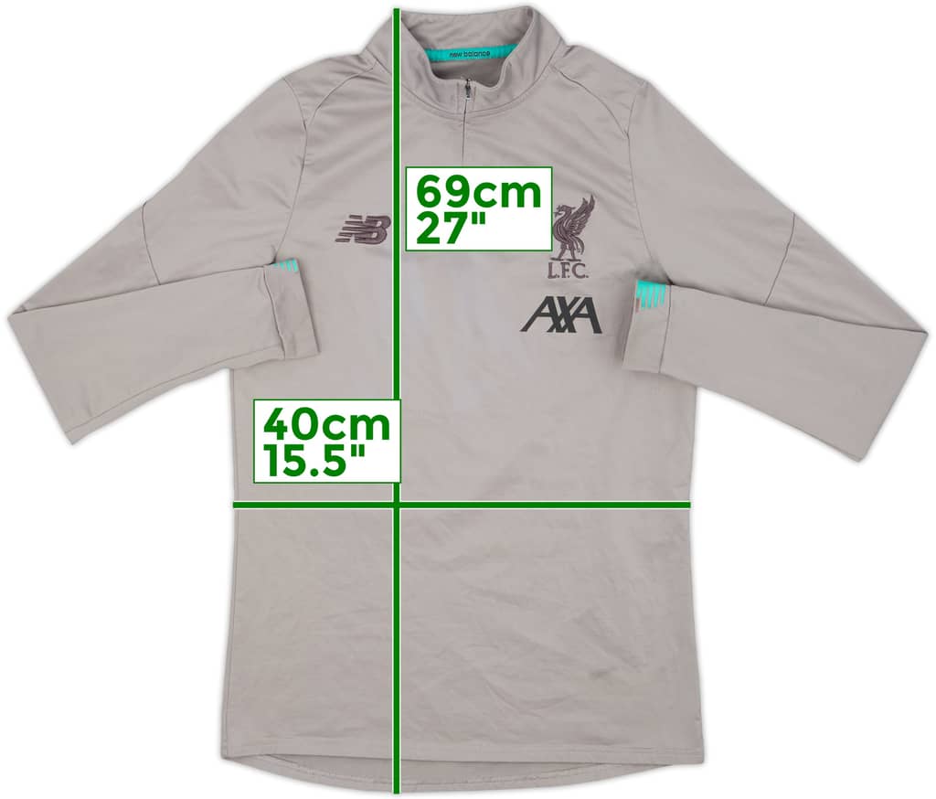 2019-20 Liverpool New Balance 1/4 Zip Drill Top - 5/10 - (L.Boys)