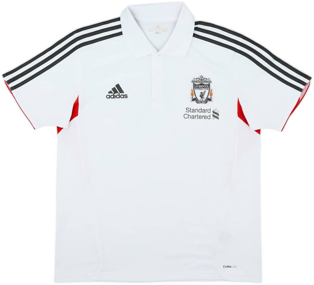 2011-12 Liverpool adidas Polo - 7/10 - (L)