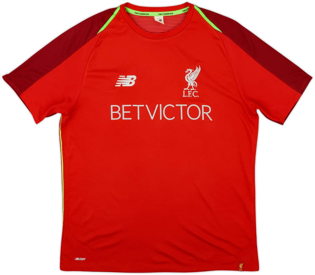 2018-19 Liverpool New Balance Training Shirt - 8/10 - (M)