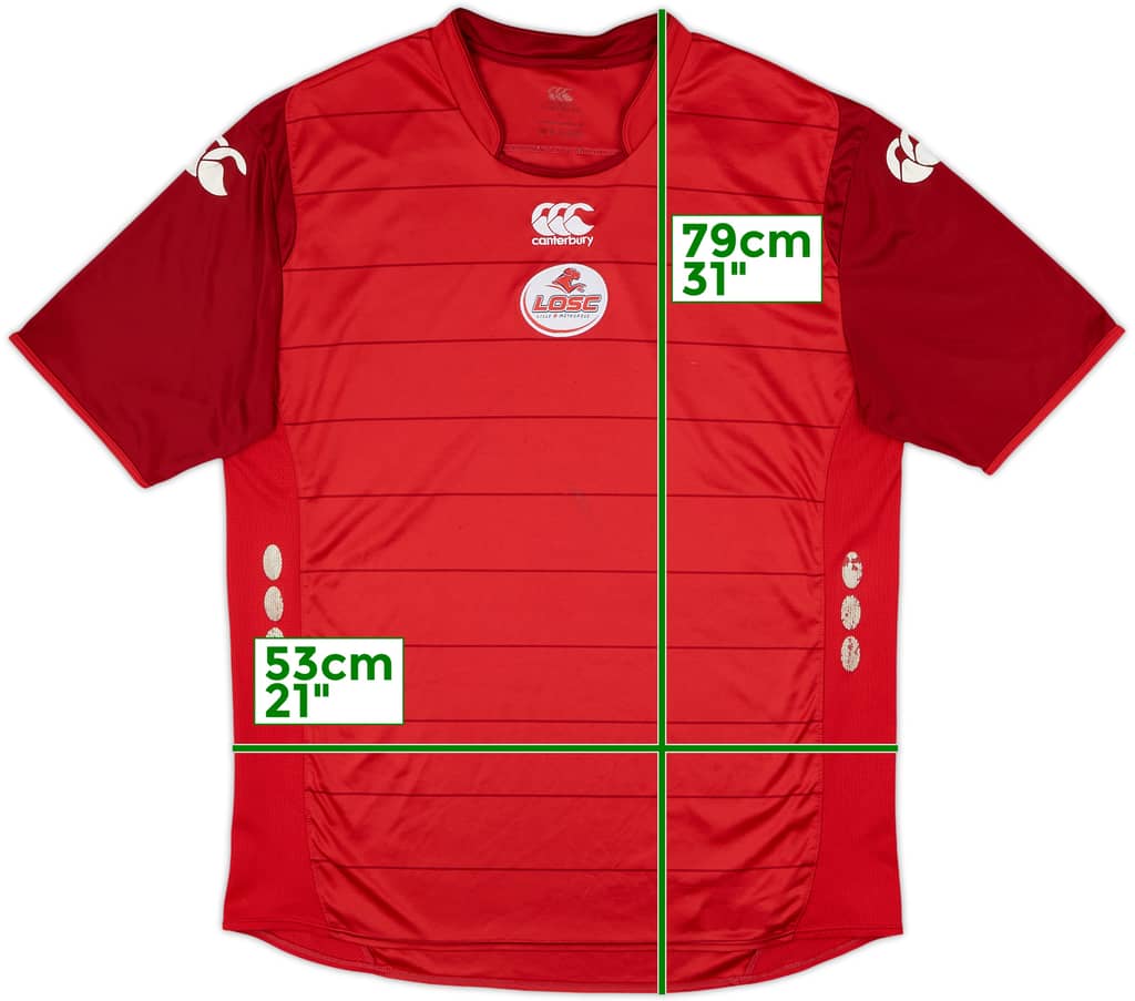 2009-10 Lille Home Shirt - 5/10 - (L)