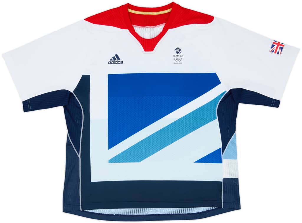 2012 adidas Team GB Olympic adidas Training Shirt - 9/10 - (XL)
