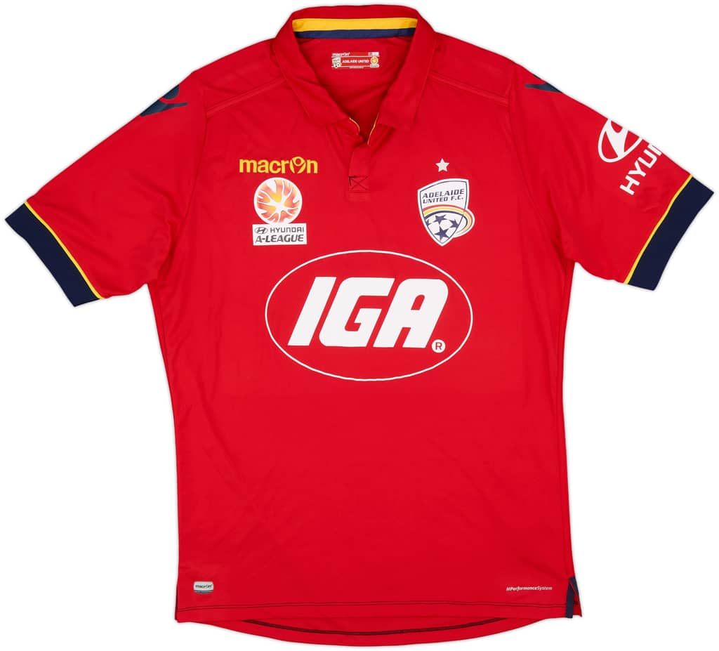 2016-17 Adelaide United Home Shirt - 10/10 - (L)