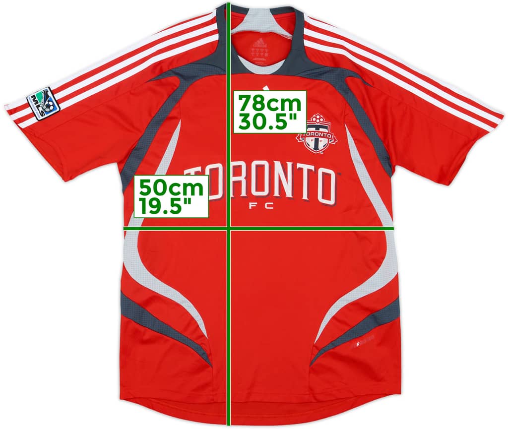 2007-08 Toronto FC Authentic Home Shirt - 8/10 - (M)
