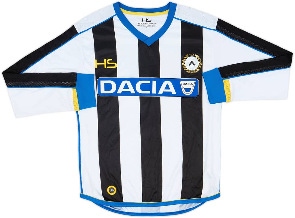 2015-16 Udinese Home L/S Shirt - 8/10 - (S)