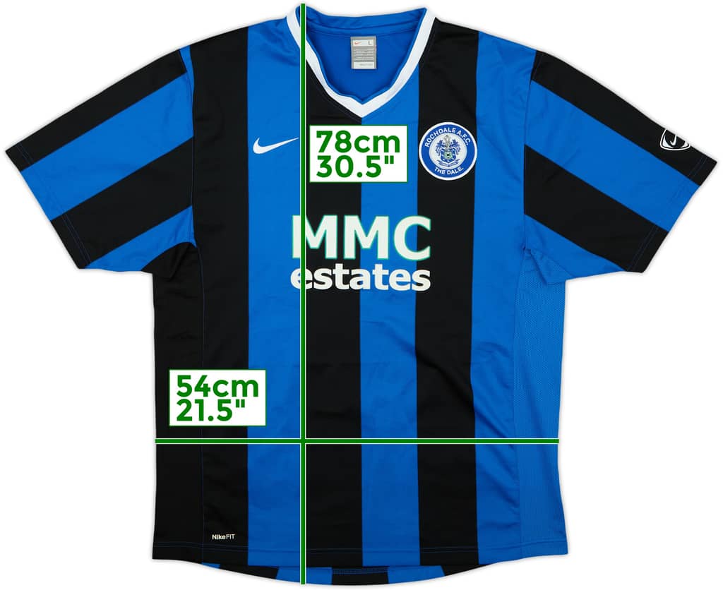 2008-09 Rochdale Home Shirt - 8/10 - (L)