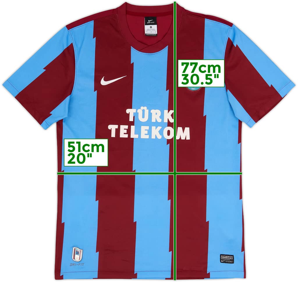 2011-12 Trabzonspor Home Shirt - 5/10 - (M)