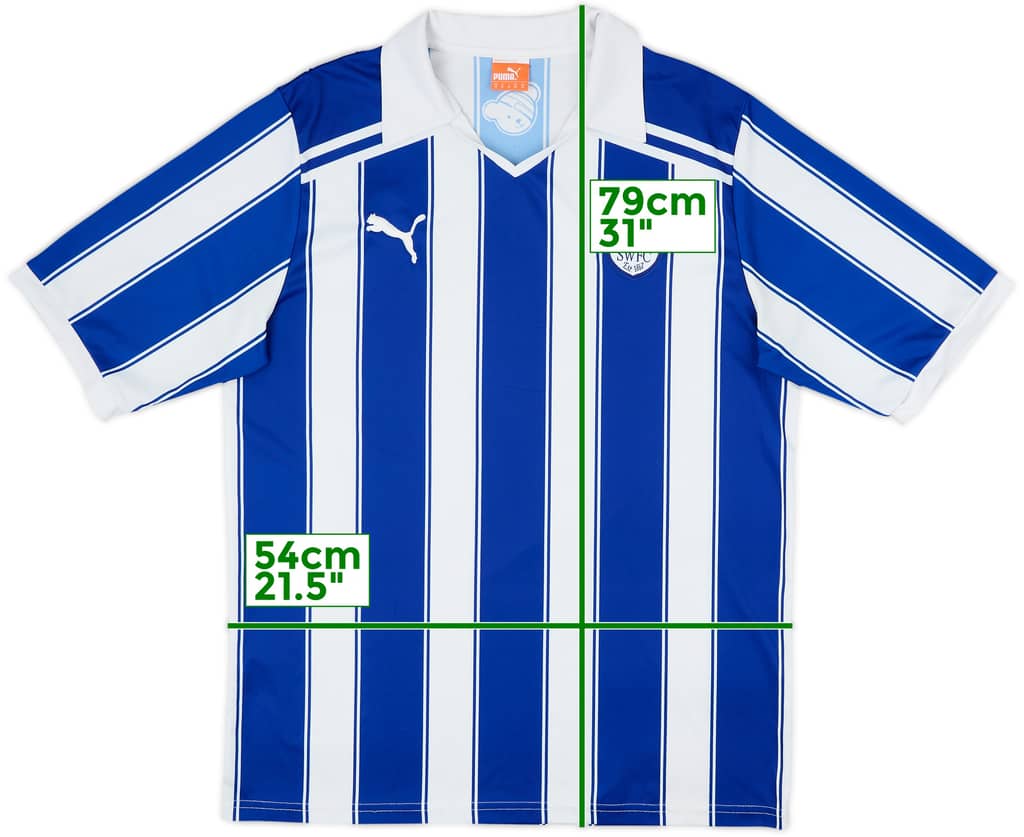 2011-12 Sheffield Wednesday Home Shirt - 8/10 - (XL)