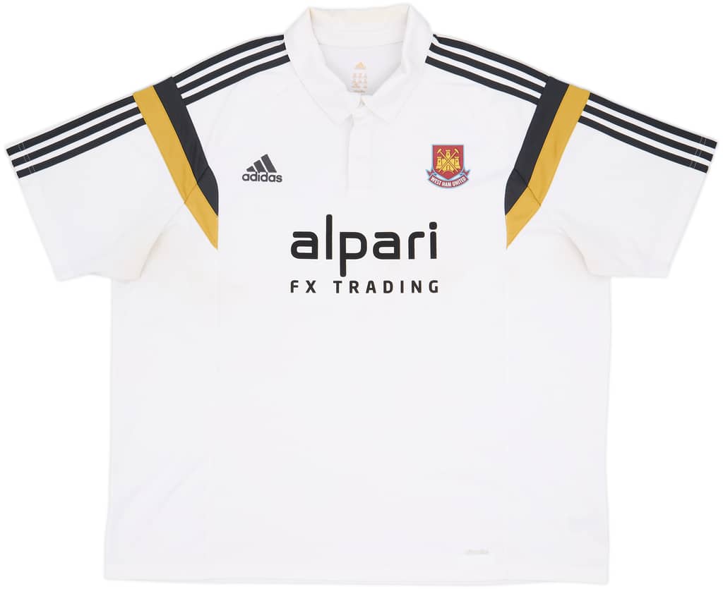 2014-15 West Ham adidas Polo Shirt - 6/10 - (3XL)