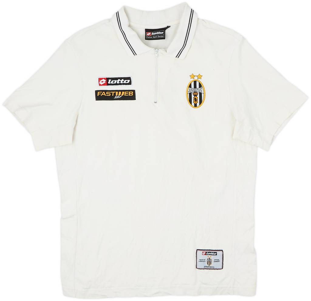 2001-02 Juventus Lotto Polo Shirt - 7/10 - (S)