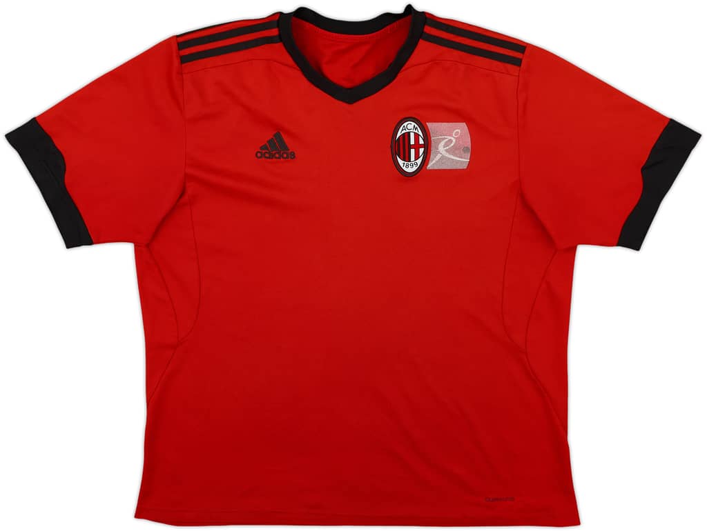 2009-10 AC Milan adidas Youth Camp Training Shirt - 7/10 - (L)