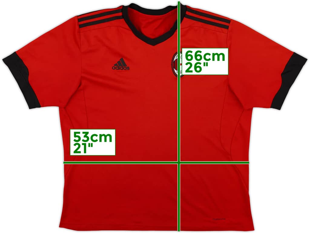 2009-10 AC Milan adidas Youth Camp Training Shirt - 7/10 - (L)