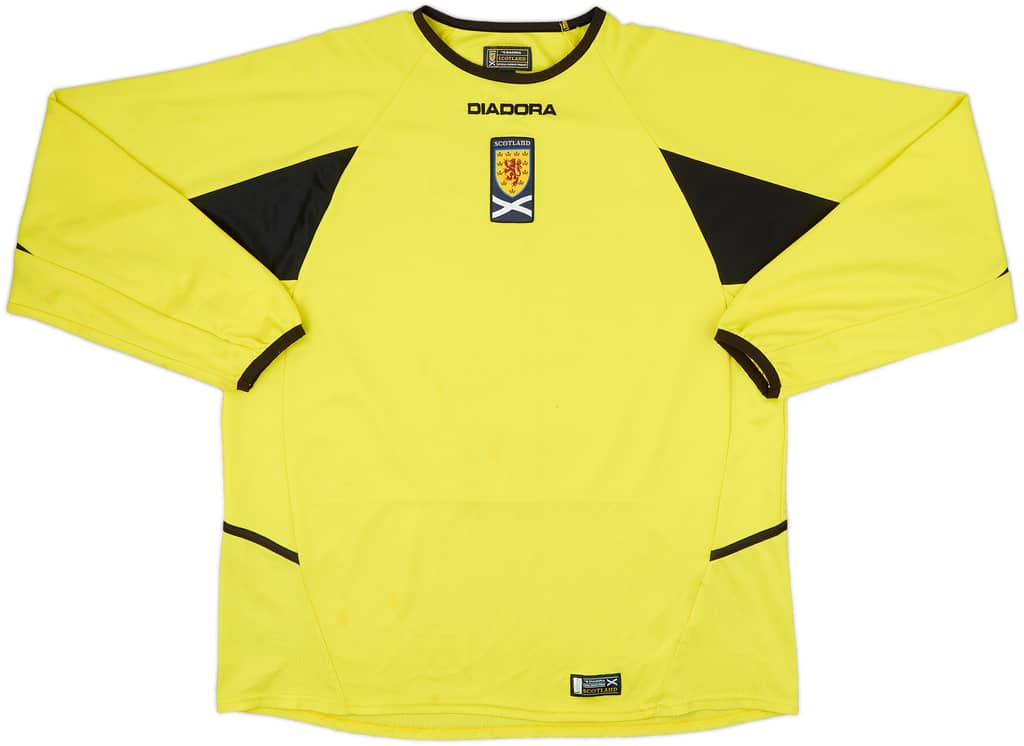 2003-04 Scotland GK Shirt - 8/10 - (XL)