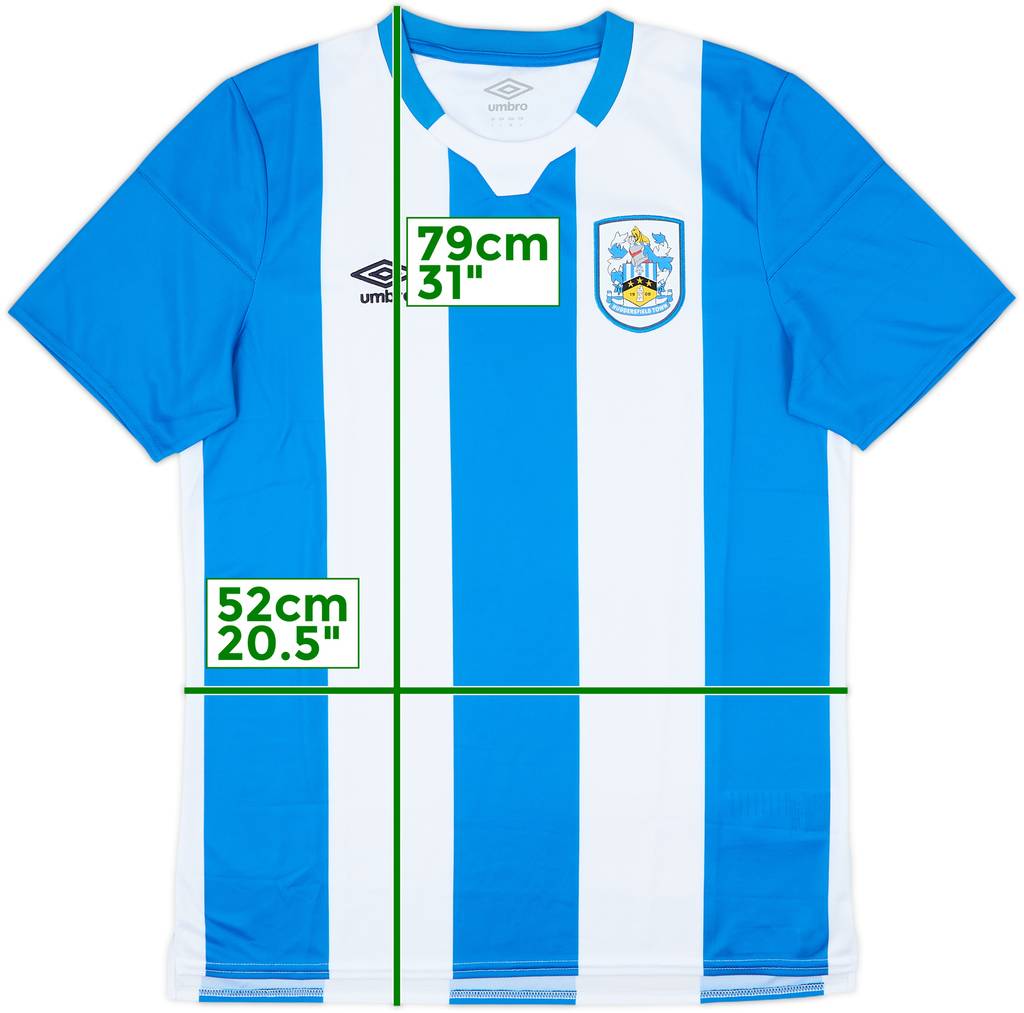 2020-21 Huddersfield Home Shirt - 10/10 - (L)