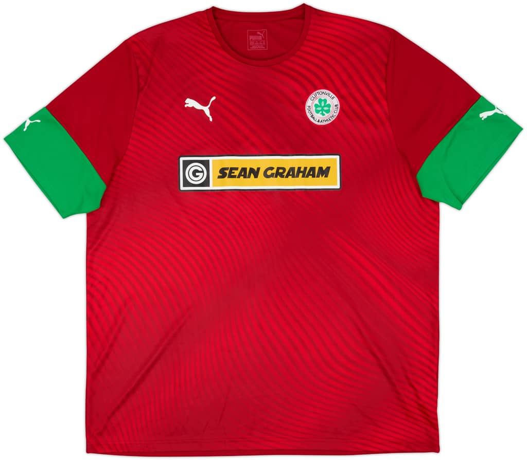 2019-21 Cliftonville Home Shirt - 10/10 - (XXL)