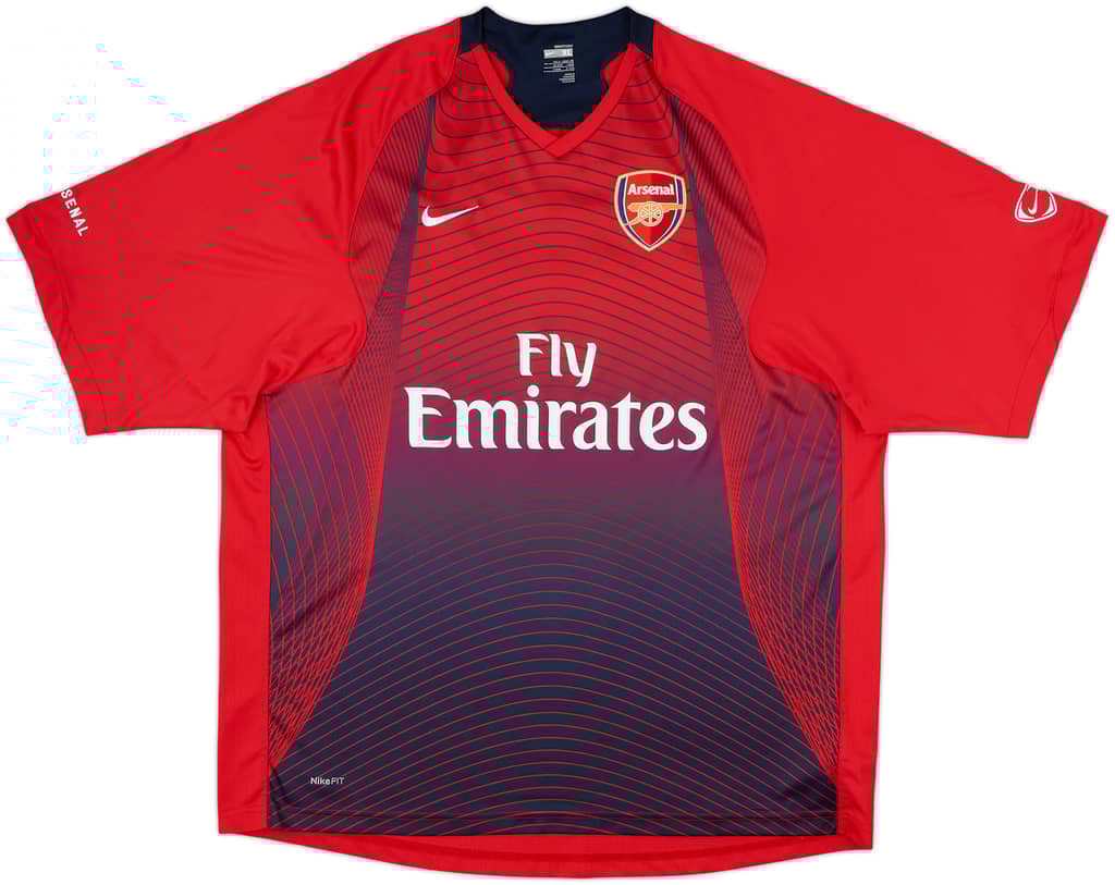 2007-08 Arsenal Nike Training Shirt - 9/10 - (XL)