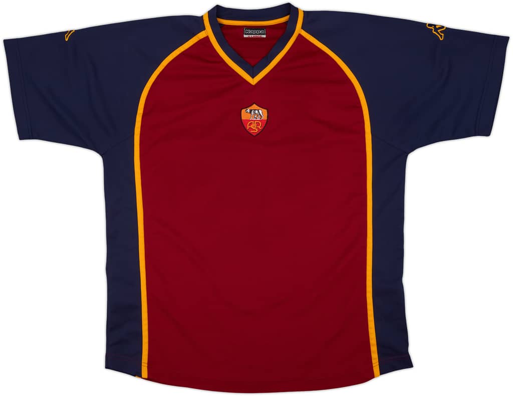 2000-01 Roma Kappa Training Shirt - 9/10 - (XL)