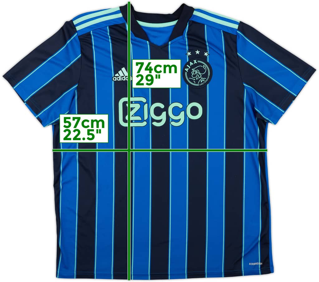 Camiseta de visitante del Ajax 2021-22 - 7/10 - (XL)