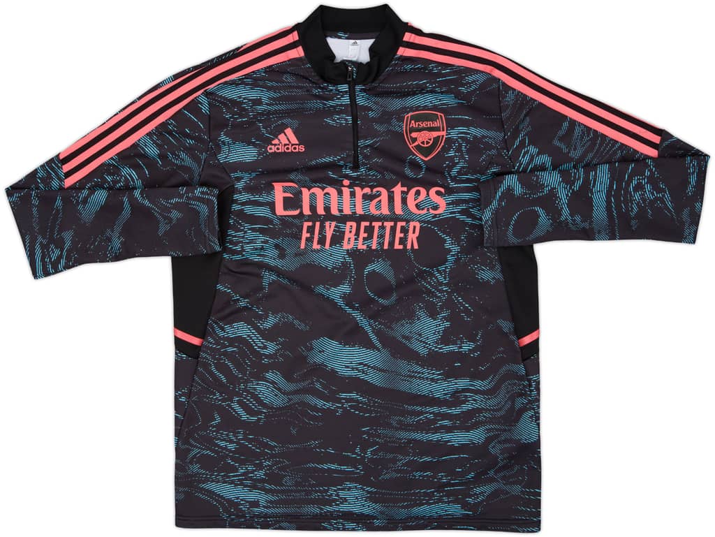 2022-23 Arsenal adidas 1/4 Zip Drill Top - 9/10 - (L)