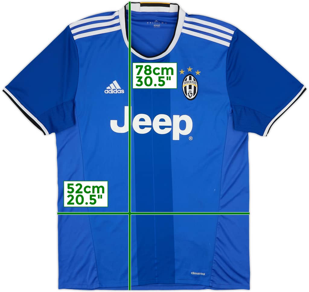 2016-17 Juventus Camiseta Visitante - 6/10 - (L)