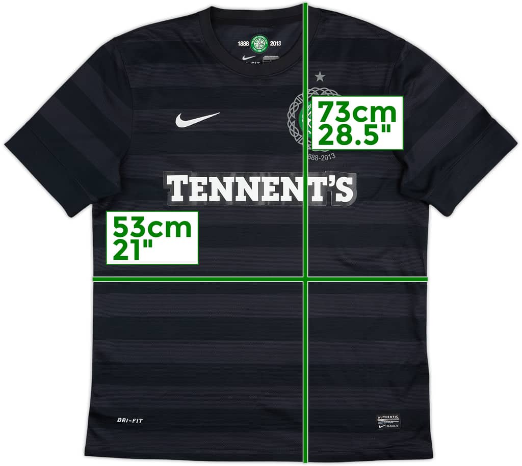 2013-14 Celtic Third Shirt - 9/10 - (L)