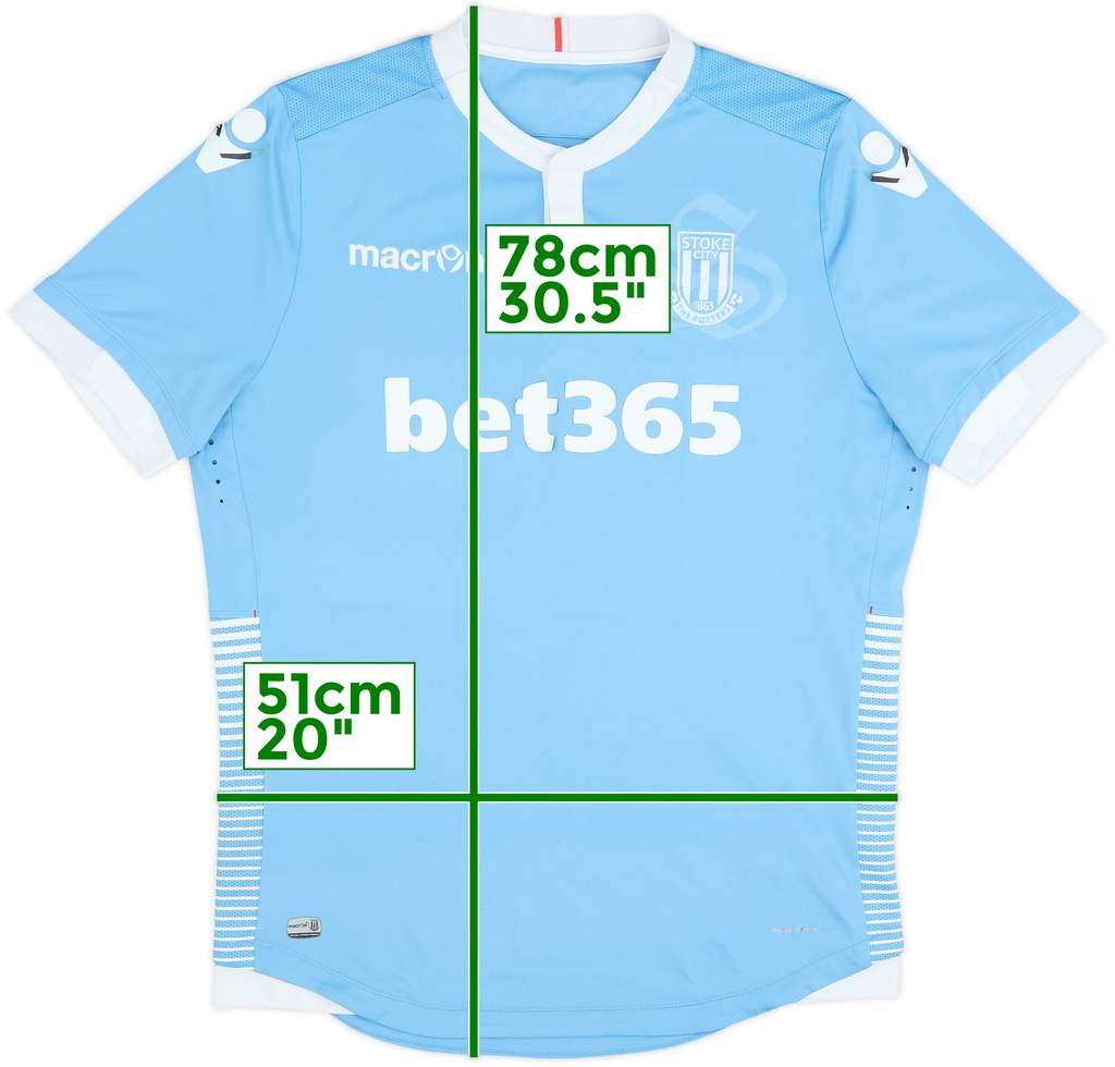 2016-17 Stoke City Away Shirt - 4/10 - (L)