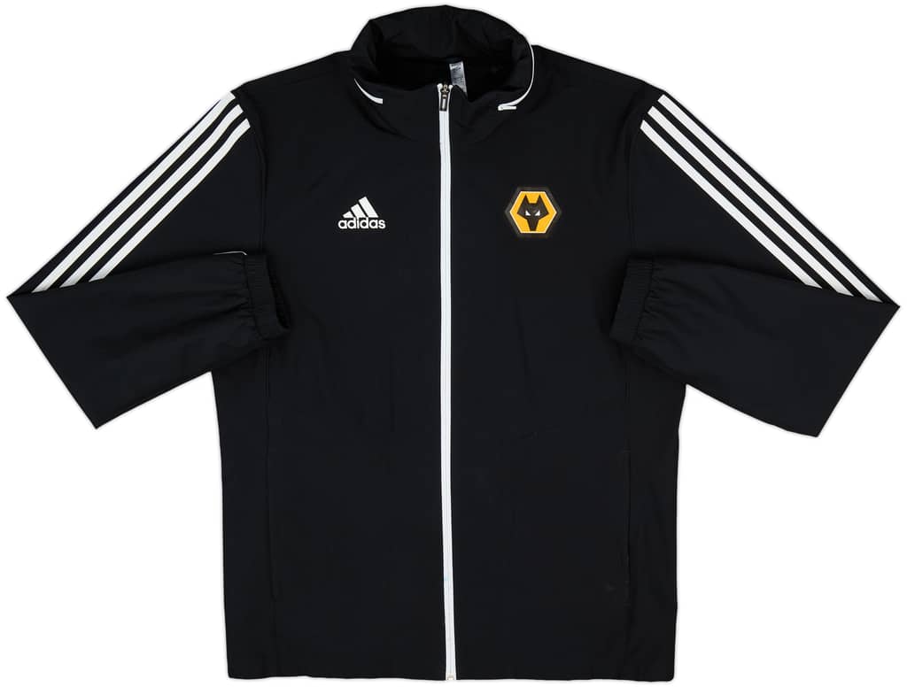 2019-20 Wolves adidas Hooded Rain Jacket - 8/10 - (M)