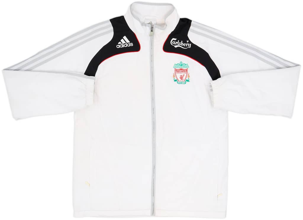 2008-09 Liverpool adidas Track Jacket - 8/10 - (S)