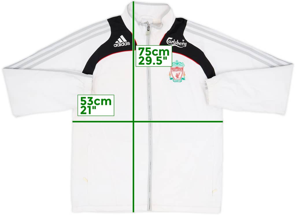 2008-09 Liverpool adidas Track Jacket - 8/10 - (S)