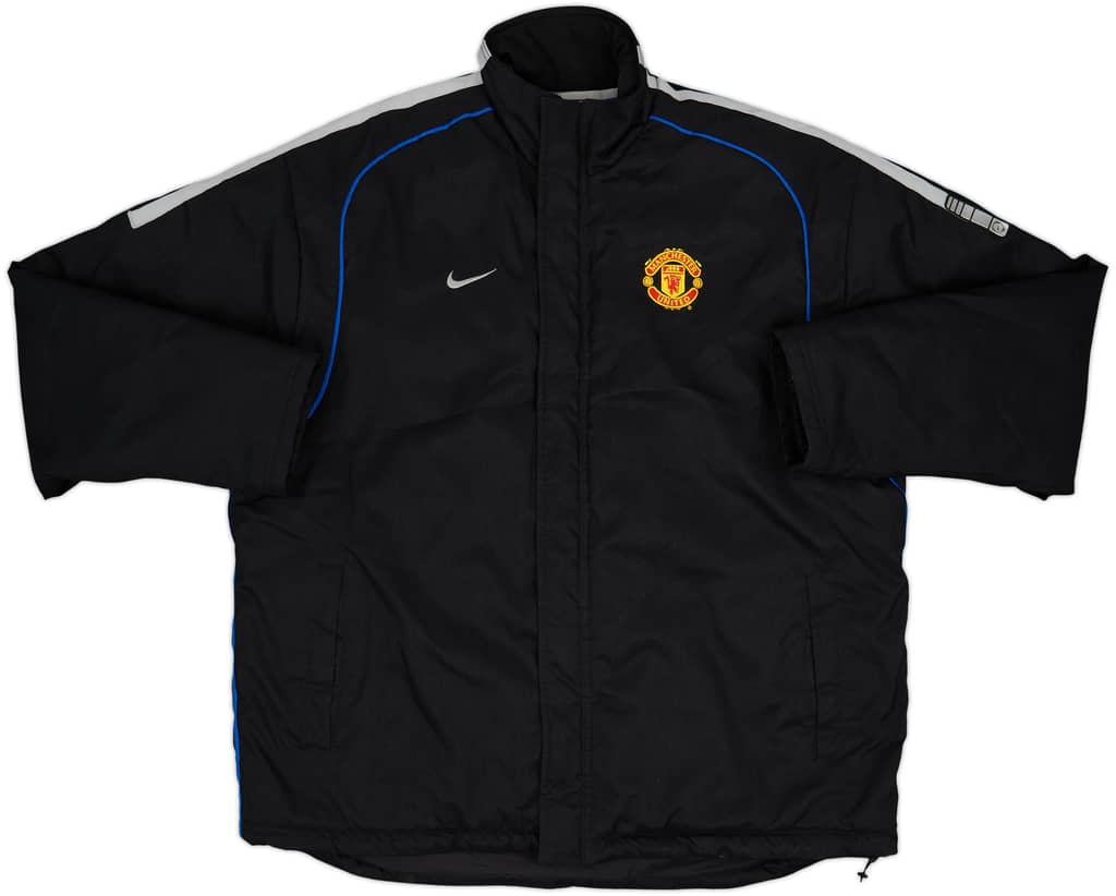 2002-03 Manchester United Nike Padded Bench Coat - 9/10 - (L)