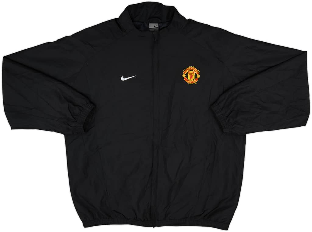 2002-03 Manchester United Nike Track Jacket - 8/10 - (L)